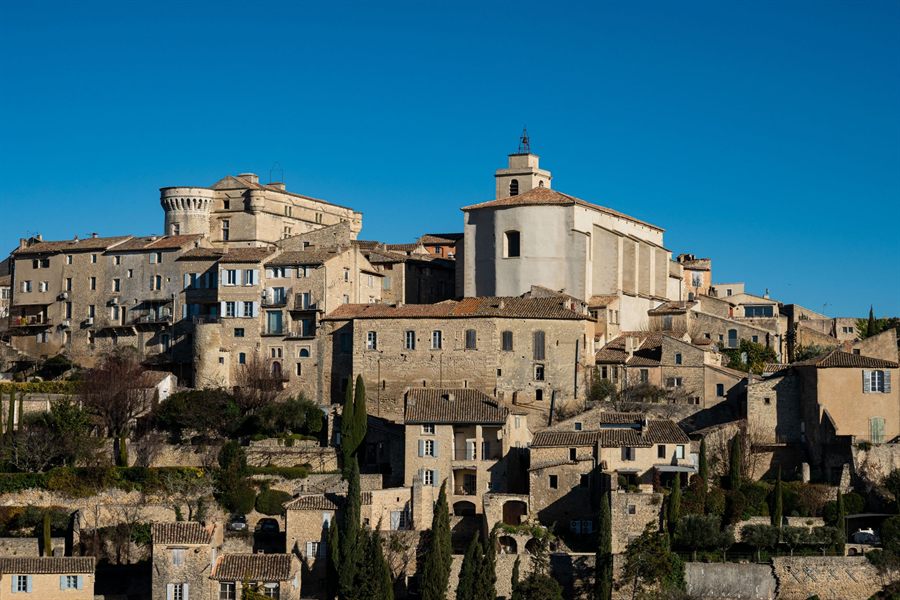 Hilltop village in Provence